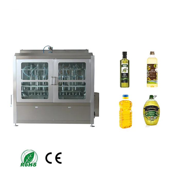 Automatic Edible Food Olive Oil Bottle Filling Machine