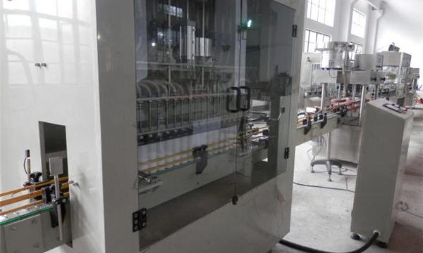 سٹینلیس اسٹیل مکمل خودکار بلیچ بھرنے والی مشین۔