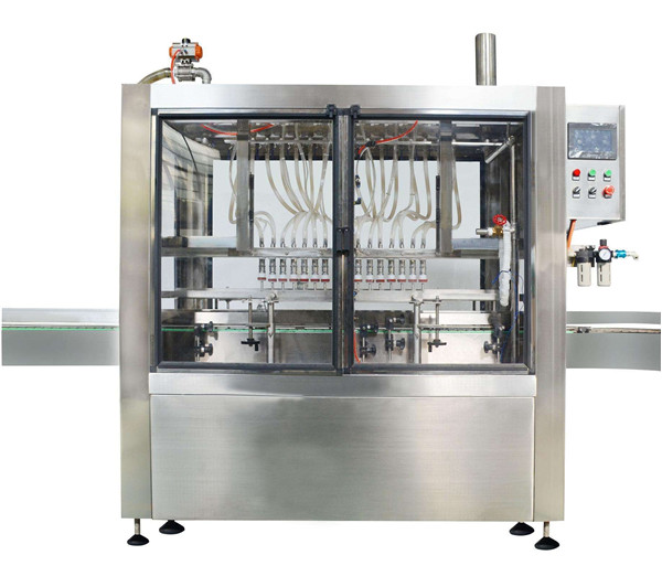 مکمل خودکار 10 سروں کاسمیٹک کریم جام بھرنے والی مشین۔