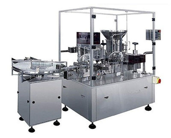 خشک پاؤڈر انجکشن بھرنے والی مشین۔