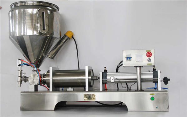 خالص نیومیٹک نیم خودکار پھل جام بھرنے والی مشین۔