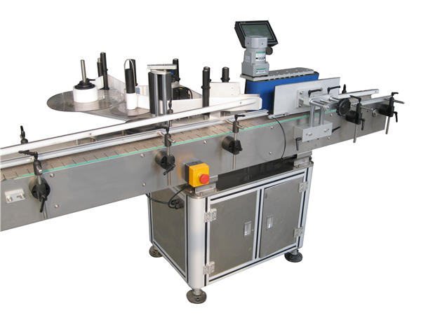 خودکار اسٹیکر راؤنڈ بوتل لیبلنگ مشین ڈویلپر۔